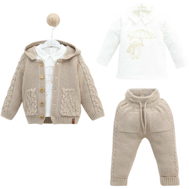 Set sweater+sweater+pants