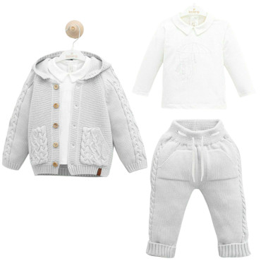 Set sweater+sweater+pants