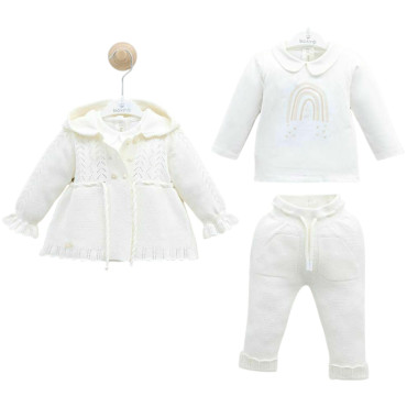 Set sweater+sweater+pants