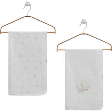 Blanket+muslin blanket, series LOVE TIME. (Expected 16.01.2026)