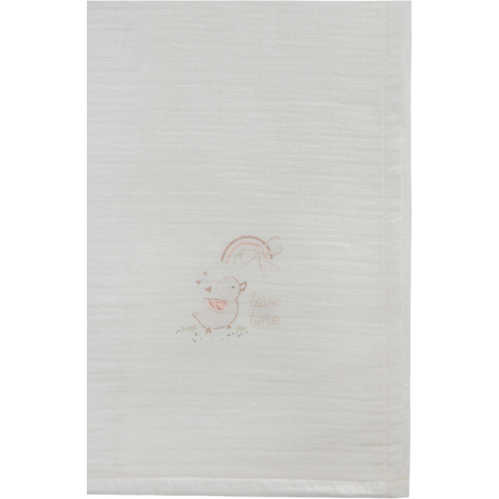 Muslin blankets set 2pcs, series LOVE TIME. (Expected 16.01.2026)