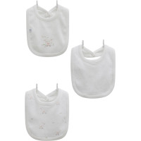 Bibs set 3pcs (pack of 4 sets), series LOVE TIME