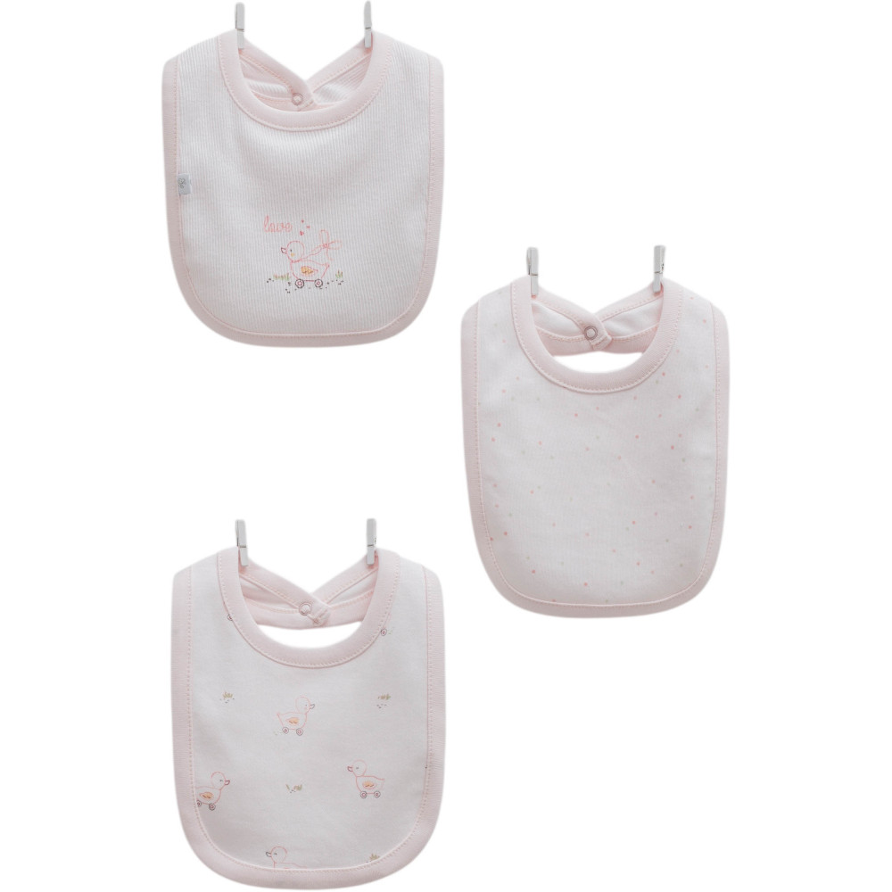 Bibs set 3pcs (pack of 4 sets), series LOVE TIME. (Expected 16.01.2026)