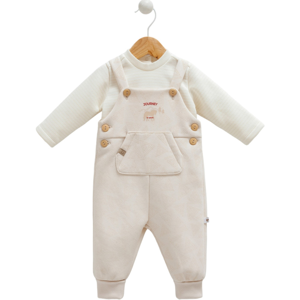 Set sweater+overalls, series NEW WINTER BOY BEIGE