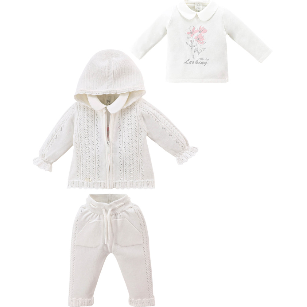 Set sweater+sweater+pants