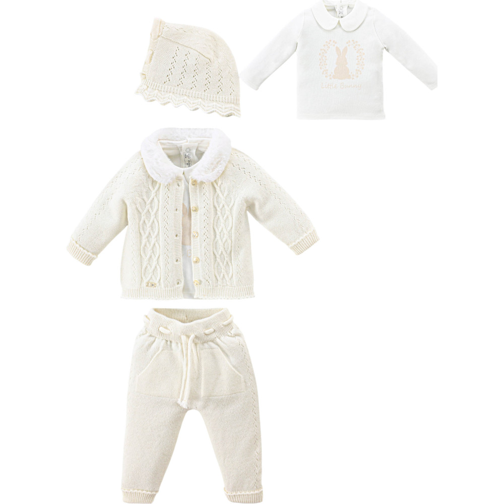 Set sweater+sweater+pants+hat