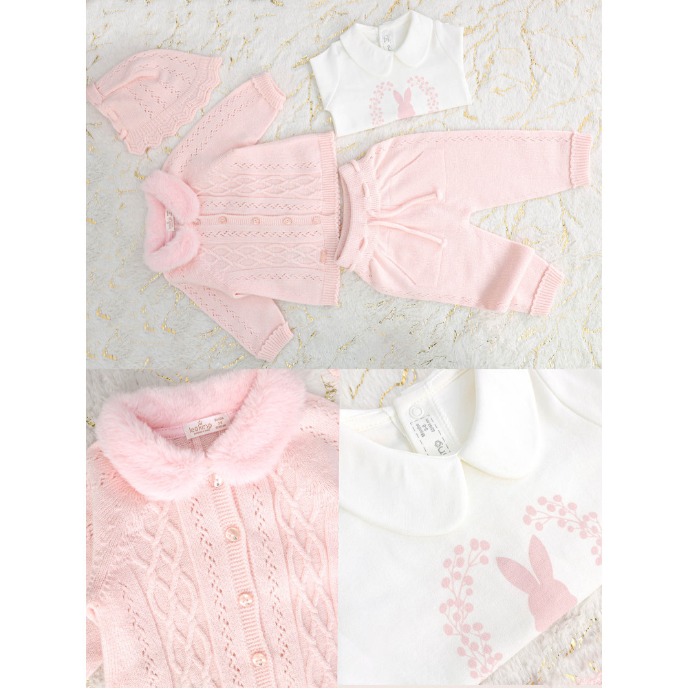 Set sweater+sweater+pants+hat