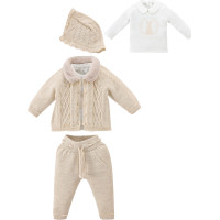 Set sweater+sweater+pants+hat