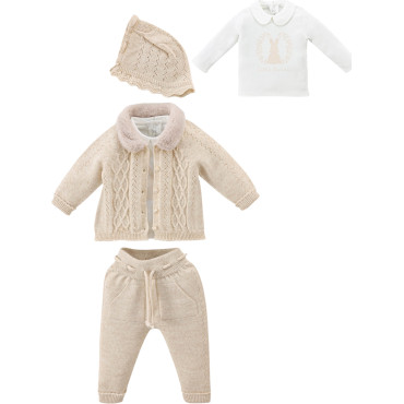 Set sweater+sweater+pants+hat