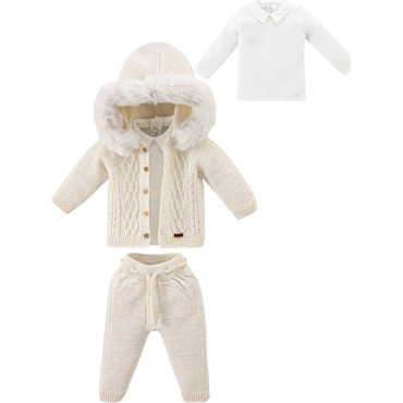 Set sweater+sweater+pants