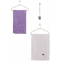 Muslin blankets set 2pcs, series BASIC