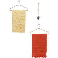 Muslin blankets set 2pcs, series BASIC