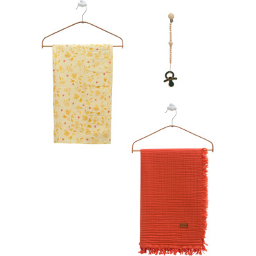 Muslin blankets set 2pcs, series BASIC. (Expected date)