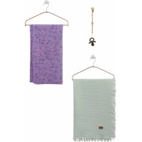 Muslin blankets set 2pcs, series BASIC