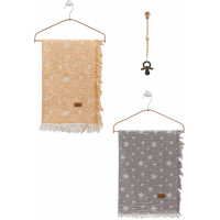 Muslin blankets set 2pcs, series BASIC