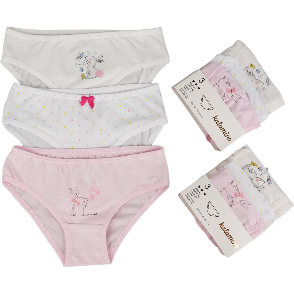 Set panties 3pcs (pack of 4 sets) Riri