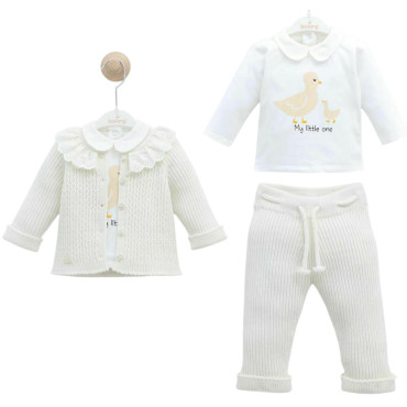 Set sweater+sweater+pants