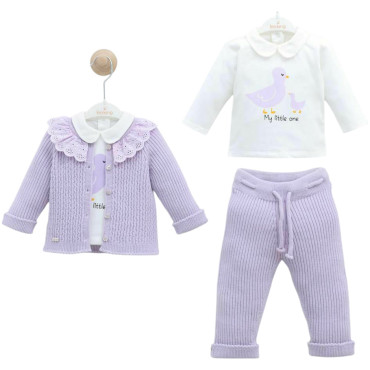 Set sweater+sweater+pants
