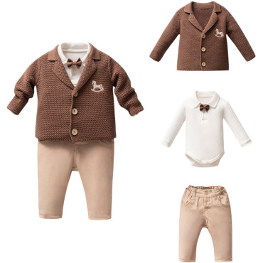 Set sweater+body+pants