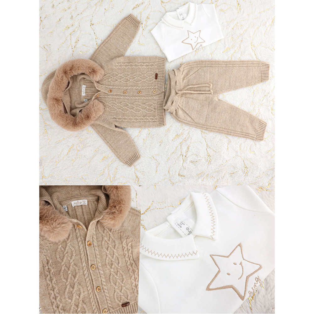 Set sweater+sweater+pants