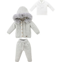 Set sweater+sweater+pants