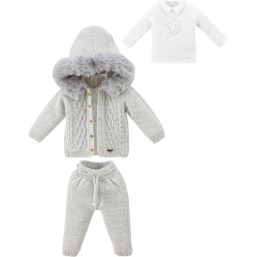 Set sweater+sweater+pants