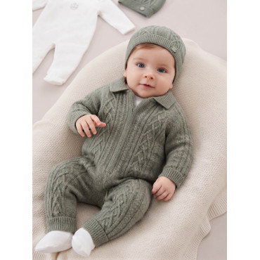 Overalls  knitted+overalls  knitted+hat