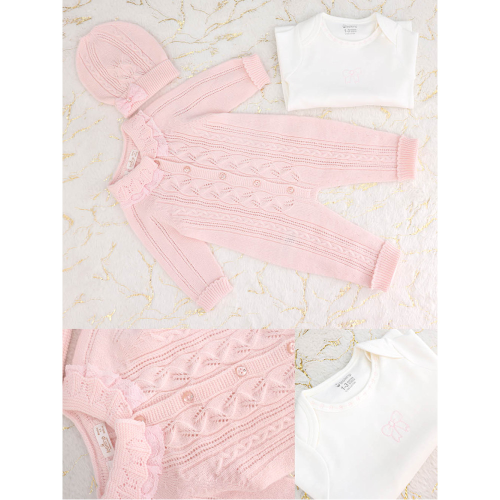 Overalls  knitted+overalls  knitted+hat