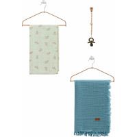 Muslin blankets set 2pcs, series BASIC