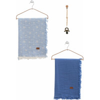 Muslin blankets set 2pcs, series BASIC