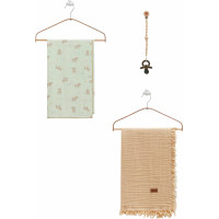 Muslin blankets set 2pcs, series BASIC