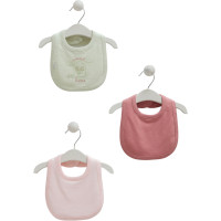 Bibs set 3pcs (pack of 4 sets), series BASIC