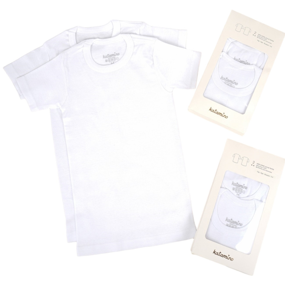 T-shirts set 2pcs (pack of 6 sets) Doktor Yaka