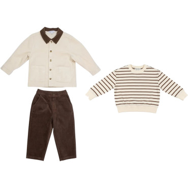 Set jacket+sweatshirt+pants