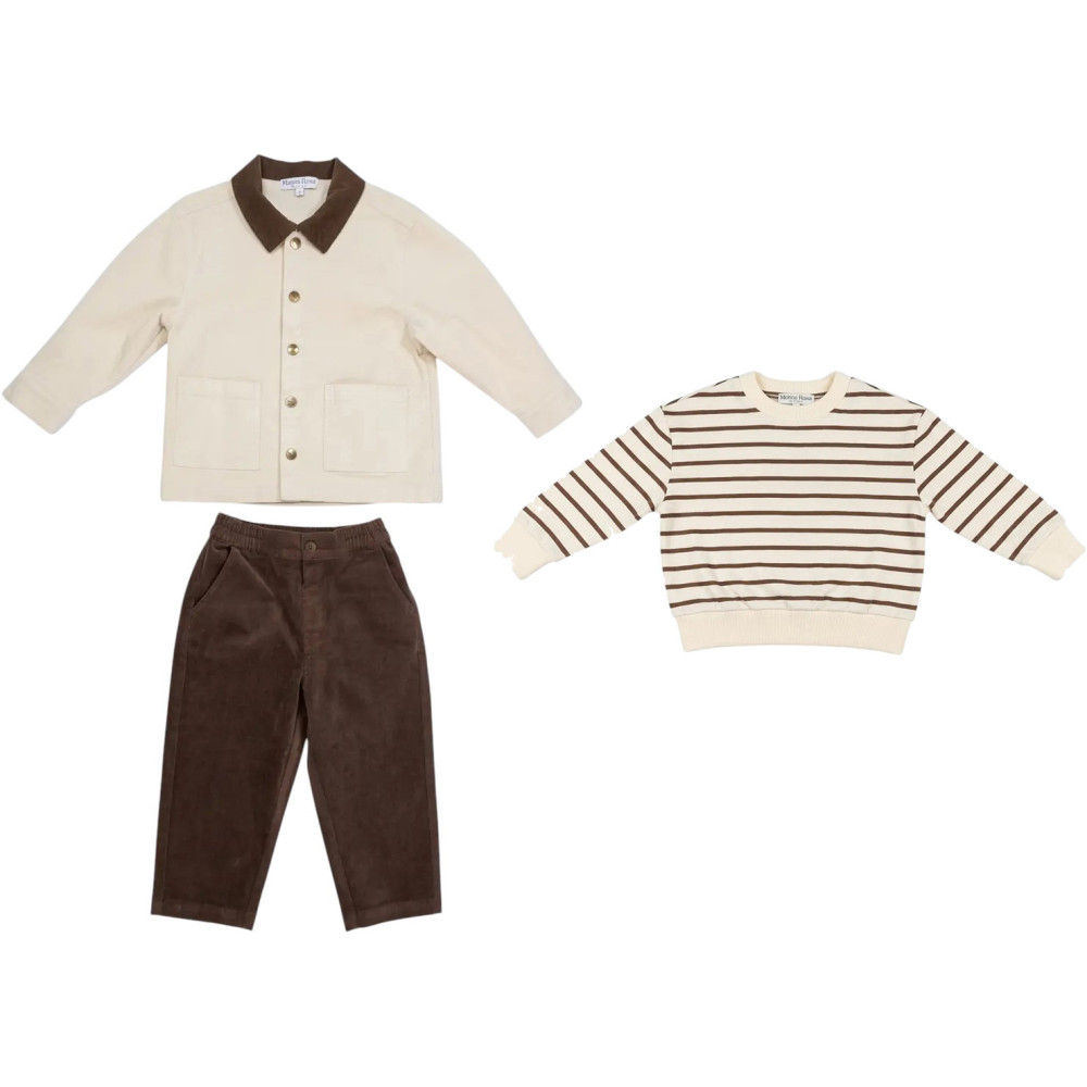 Set jacket+sweatshirt+pants