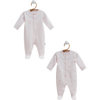 Overalls set 2pcs (pack of 2 sets), series LOVE TIME