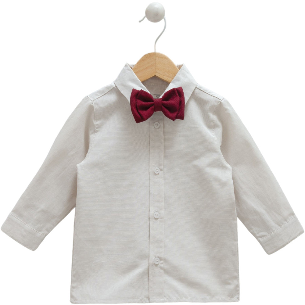 Shirt (choose colour of bow tie), series BASIC