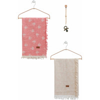 Muslin blankets set 2pcs, series BASIC