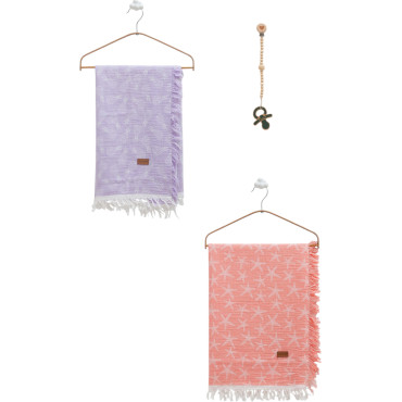 Muslin blankets set 2pcs, series BASIC. (Expected date)