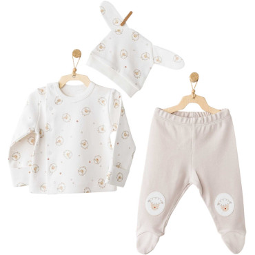 Set Loose jacket+pants+hat, series TINNY'S SHEEP