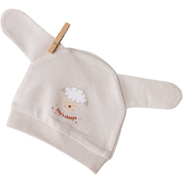 Hat set 2pcs (pack of 6 sets), series TINNY'S SHEEP