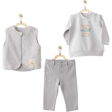 Set sweater+vest+pants, series HELLO AUTUMN