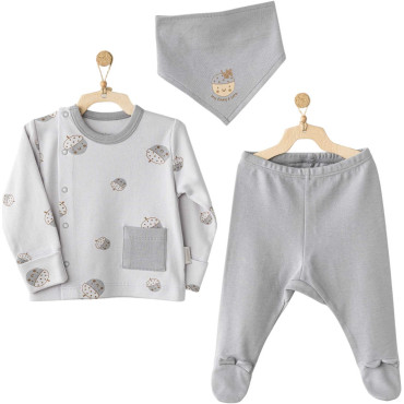 Set loose jacket+pants+bib, series HELLO AUTUMN