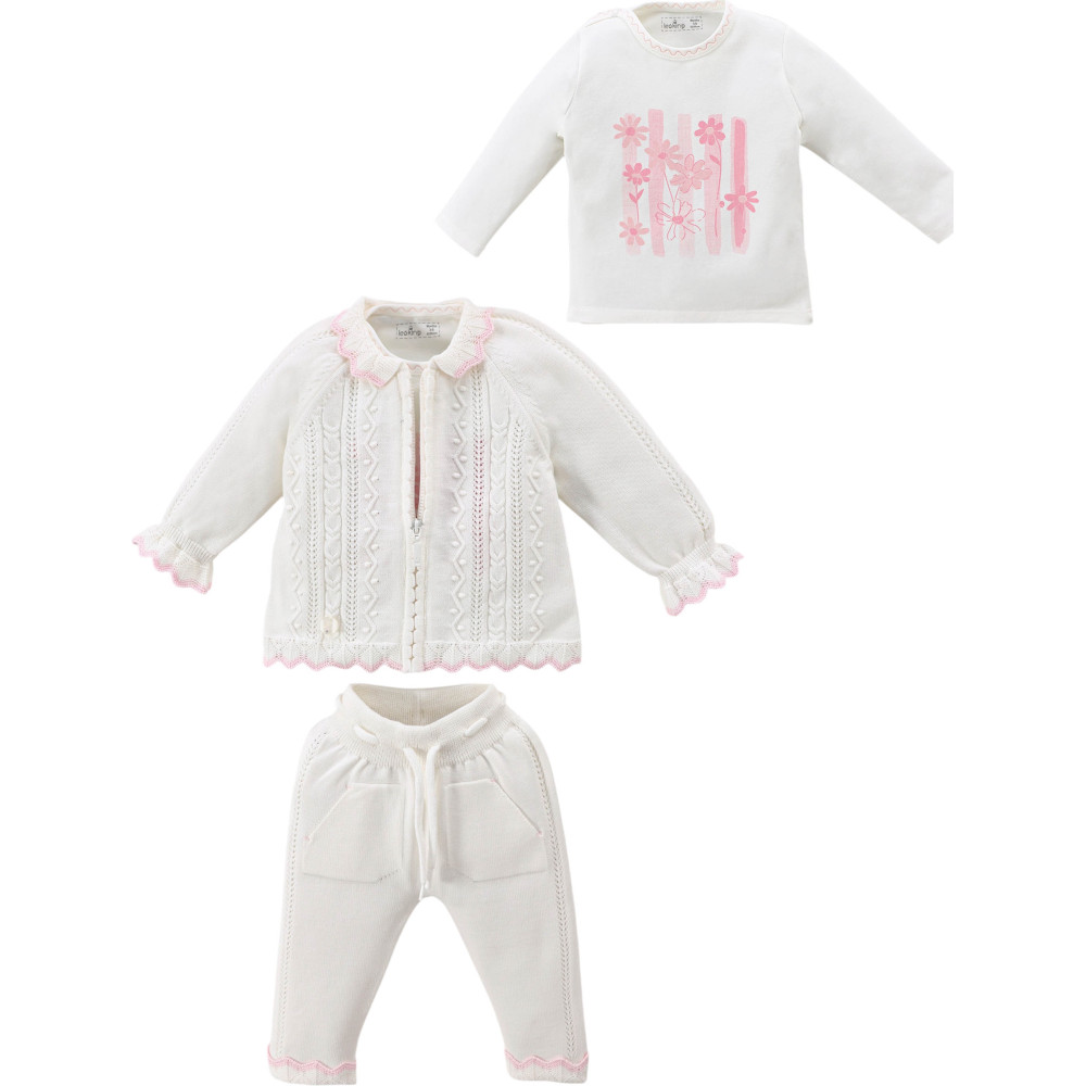 Set sweater+sweater+pants