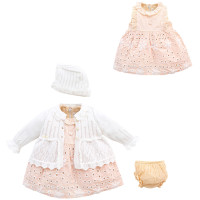 Set sweater+dress+hat+panties