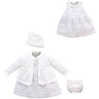 Set sweater+dress+hat+panties