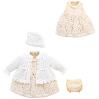 Set sweater+dress+hat+panties