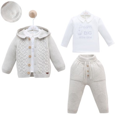 Set sweater+sweater+pants