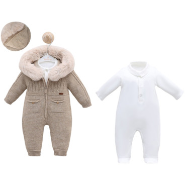 Knitted overalls