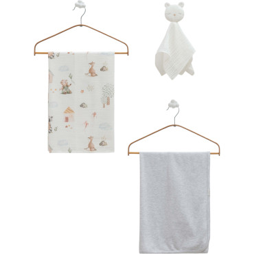 Blanket+blanke+handkerchief, series BASIC. (Expected date)